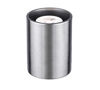 Lights4Living Modern Small Satin Silver Chrome LED GU10 Uplighter Table, Floor Lamp Uplighter with Inline Switch (Satin Silver)