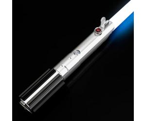 Lightsaber for Adults Dueling 45.5in Length with 12 Colors Motion Control 16 Sound with Metal Hilts for Christmas/Halloween Cosplay Gifts