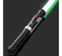 Lightsaber for Dueling 12 RGB Light Saber for Adult with Motion Control Real Light Sabers for Kids Smooth Swing Metal Lightsabers Toy with 16 Fonts for Halloween/Christmas Cosplay/Gifts/Fans
