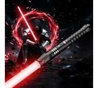Lightsaber, Heavy Dueling Light Saber Upgraded RGB 24 Colors, 102CM Rechargeable Lightsaber Metal Hilt, 4 Modes Laser Sword Toy with Sound Effects for Kids Adults Cosplay Party Gifts (40" 1PC)