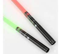 Lightsaber,Light Saber for Kids Adults with RGB 15 Colors Metal Handle ,4 Modes USB-C Rechargeable Lightsabers for Cosplay Party Birthday Gift (Black 2pc)
