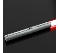 Lightsaber,RGB 7 Colors Aluminium Alloy Handle Light Saber,Lightsabers with Sound Mode for Kids and Adult (Silver)