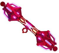 Lightsaber Toy for Kids,24 LED Light Modes Double Blade Retractable Sword with Sound Effects,LED Glow in The Dark Toy for Kids Adult,Extendable Spinning Light Saber for Cosplay, Party, Gift