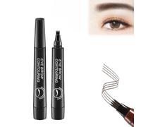 Lightsbetter Waterproof Brow Pen, Lightsbetter Eyebrow, Precisely My Brow Pencil, Tint My 4 Tip Brow Waterproof, 4 Tipped Precise Brow Pen, Lasting Smudge Proof (black)