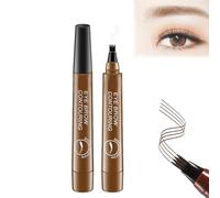 Lightsbetter Waterproof Brow Pen, Lightsbetter Eyebrow, Precisely My Brow Pencil, Tint My 4 Tip Brow Waterproof, 4 Tipped Precise Brow Pen, Lasting Smudge Proof (light brown)