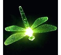 LightsGo 20 2M Battery Powered Dragonfly LED Fairy String Lights (Green)