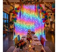 LightsGo 200 LED Multi-Colour String Lights - 20M Lights + 10M Lead, 8 Modes, Memory, 31V UK Plug, IP44 - Maximum Reach, Maximum Value