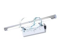 Lightsjoy 40CM Bathroom Mirror Light with Switch LED Bath Wall Lights Mirror Lamps Adjustable Angle 180° 5W Picture Lights for Wall IP44 Shaving Light Above Bathroom for Vanity 6500K Cool White