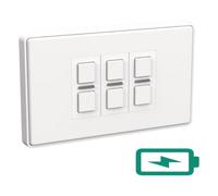 LightwaveRF Lightwave 6 Button Wire-Free Scene Selector (Battery)