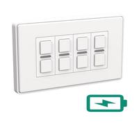 LightwaveRF Lightwave 8 Button Wire Free Scene Selector (Battery)