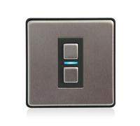 LightwaveRF Lightwave Smart Dimmer 1 Gang Stainless Steel