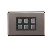 LightwaveRF Lightwave Smart Series 3 Gang Smart Dimmer