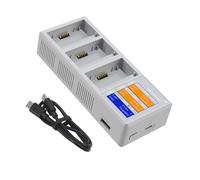 Lightweight 100W Fast Charging Station for Mini5 / 4 / 3Pro Battery Features Simultaneous 3Battery Charging Capability Tiny Series Compatible Device