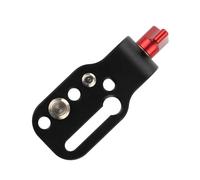 Lightweight 15mm Single Hole Rod Clamp Mount Adapter For Expanding Photography Equipment With 1/4 And 3/8 Thread