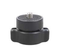 Lightweight 17mm Female Socket To Standard 1/4 Male Screw Adapter Compatible For Camera Mounts And Stands