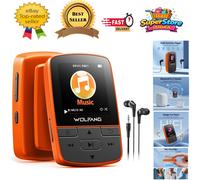 Lightweight 1oz MP3 Player with HiFi Audio & FM Radio - Expandable Storage