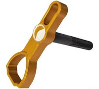 Lightweight 20g Handle for Poday Folding Bike Quick Fold | CNC machined alloy, 20g ultra-light, shield shape for better grip, easy fold unfold, black red yellow silver