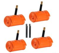 Lightweight 24x3 0 mountain bike inner tube 24 inch for For tpu ultralight material with metal AV30mm valve for superior sealing and resistance to aging and wear (4PCS +tire lever)