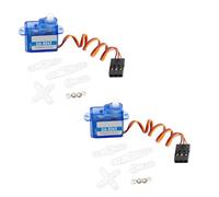 Lightweight 3.7G 4.3G Miniature Servos for Fixed Wing Aircraft with Hollows Cup Motor and Transparents Blue Case Low Potential Motor