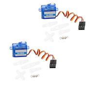 Lightweight 3.7G 4.3G Miniature Servos for Fixed Wing Aircraft with Hollows Cup Motor and Transparents Blue Case Digital Tiny Motor