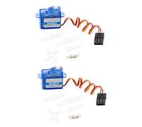 Lightweight 3.7G 4.3G Miniature Servos for Fixed Wing Aircraft with Hollows Cup Motor and Transparents Blue Case Low Potential Motor