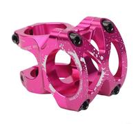 Lightweight 31 8mm Mountain Bike Handlebar Stem, CNC Machined for Precision and Control (Pink)