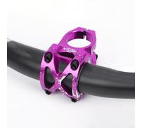 Lightweight 31 8mm Mountain Bike Handlebar Stem, CNC Machined for Precision and Control (Purple)