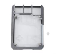Lightweight 38g Acrylic Shell for RPi 5 Fan Support(Black)