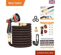 Lightweight 50FT Expandable Hose with Leak-Proof Connectors & Non-Kink Design