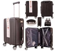 Lightweight ABS Under seat Hard Cabin Suitcase Detachable Wheels - 45x36x20cm | Cabin Approved EasyJet, Jet2, British Airways & More