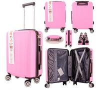 Lightweight ABS Under seat Hard Cabin Suitcase Detachable Wheels - 45x36x20cm | Cabin Approved EasyJet, Jet2, British Airways & More