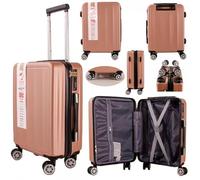 Lightweight ABS Under seat Hard Cabin Suitcase Detachable Wheels - 45x36x20cm | Cabin Approved EasyJet, Jet2, British Airways & More