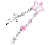 Lightweight Acrylic Star Hair Clip Elegant Star Hair Clip With Bowknot Bead Enhances Your Look With A Sweet Vibes