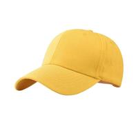 Lightweight Adjustable Baseball Caps for Unisex Solid Color Duck Hat Trend Personality Outdoor Print Breathable Mesh Hat Beach Umbrellas for Sand Heavy Duty Wind Portable (Yellow, One Size)