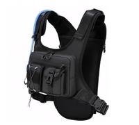 Lightweight Adjustable Running Vest Pack with Breathable Nylon Secure Zipper Pockets & Ergonomic Strap for Outdoor Fitness Hiking Water Resistant Sports Running Vest