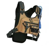 Lightweight Adjustable Running Vest Pack with Breathable Nylon Secure Zipper Pockets & Ergonomic Strap for Outdoor Fitness Hiking Multi Functional Outdoor Running Vest