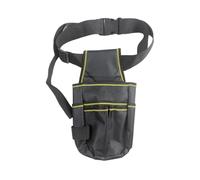 Lightweight Adjustable Waist Tool Pouch Multi Compartment Storage 600D Polyester Bag Multilayer Tool Pouch Waistband for Electrician Carpenter Worker