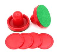 Lightweight Air Hockey Pusher Set for Game | Lightweight Air Hockey Goalies Ice Pusher Handles and Table Hockey Accessories Kits