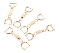 Lightweight Alloy Chain Buckles 5Pcs for Shoes and Clothes, Adjustable Metal Fasteners for Pants Waist, Skirts, and Shorts DIY