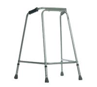 Lightweight Aluminium Walking Frame - 680 to 780mm Adjustable Height - Small Loops Multi One Size