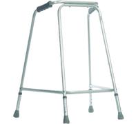 Lightweight Aluminium Walking Frame for Home Use Configuration (No Wheels)