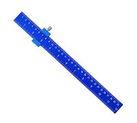 Lightweight Aluminum Alloy Portable Scale for Accurate Measurements Featuring Metric and Imperials Units in Projects Positioning Ruler