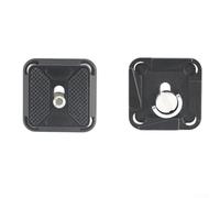 Lightweight Aluminum Camera Mount Bracket with Rubber Grip for Video Photography Studio Equipment F38 Dovetail(LPD-1)