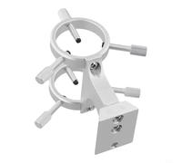 Lightweight Aluminum Finderscope Pointer Holder Bracket with Secure Locking Mechanism for 28 32mm Diameter Guide Scope on Telescopes (Silver)