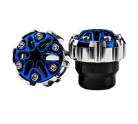 Lightweight Aluminum Motorcycle Front End Fork Cup Provide Crash Protective Stylish Design for Safe Riding 1 Pair Motorcycle Fork Stabilizers Easy to Mount Application