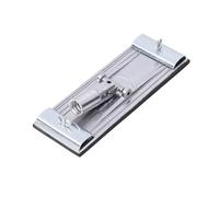 Lightweight Aluminum Poles Sander Head with Quick-Change Clamp for Smooth Woodworking Exterior Refinishing High Precise Grinding Frame