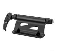 Lightweight Aluminum Quick Release Fork Holder for On-the-Go Bicycle Transport in Passenger Vehicles (Black)