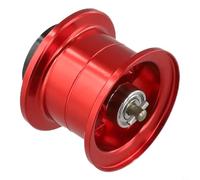 Lightweight Aluminum Reel for Daiwa Alphas SV TW 21 22, 7.7g Baitcasting Reel Replacement Part, 7075 Alloy Construction for Bass Fishing (Red Stainless Steel)