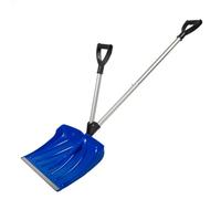 Lightweight Aluminum Snow Shovel with Multi-Surface Tool for Vehicles for Driveway and Compact Storage Detachable Snow Shovel PP Handle
