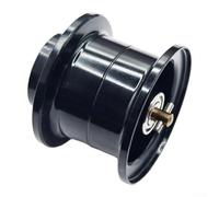 Lightweight Aluminum Spool for Daiwa Alphas SV TW 21 22, 7.7g Baitcasting Reel Replacement Part, 7075 Alloy Construction for Bass Fishing(Stainless steel black)
